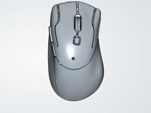 Ploopy Mouse: Skinny Mod w/o Thumb Rest