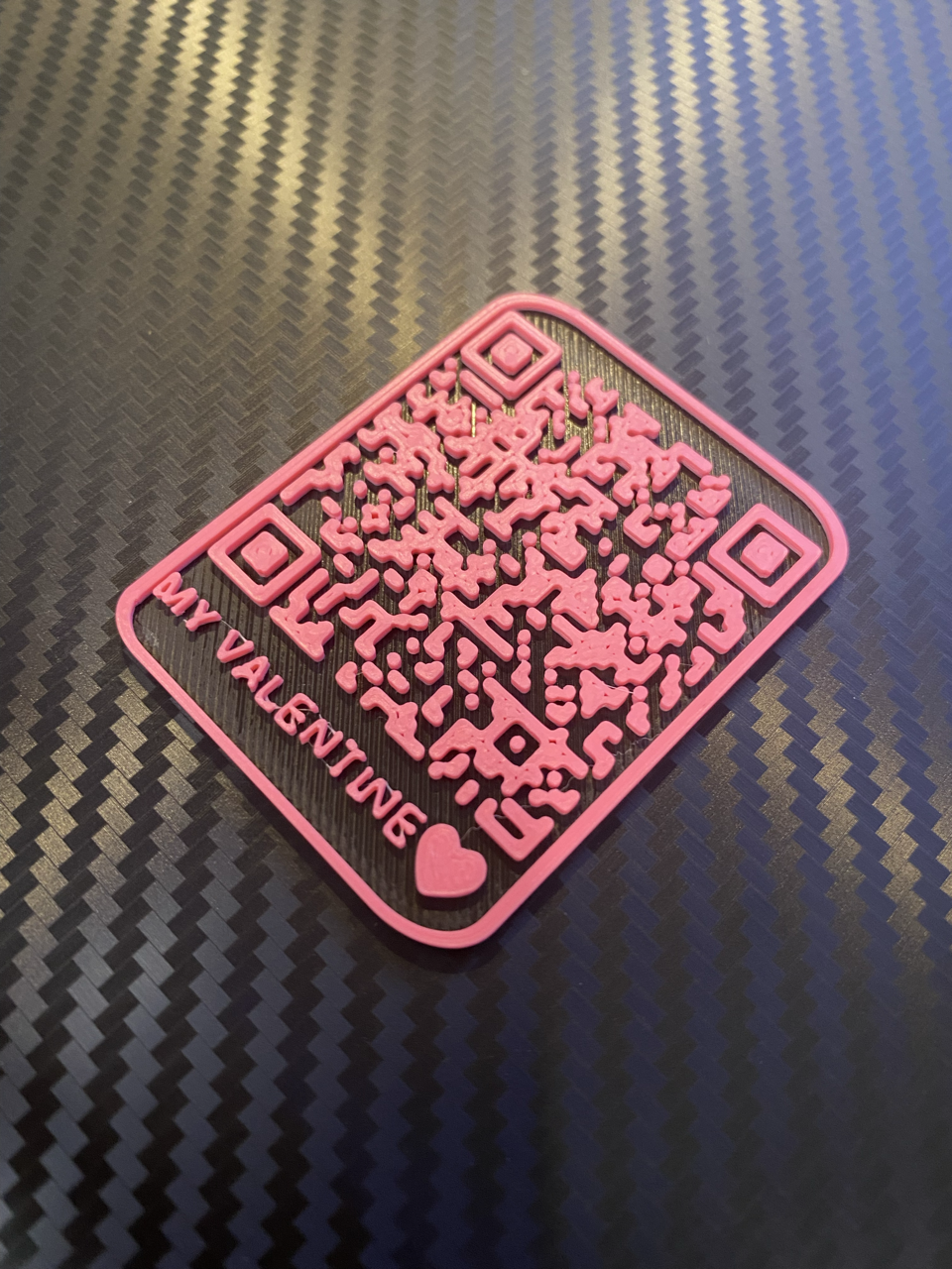 Love can fit into a single 3D QR-Code =)