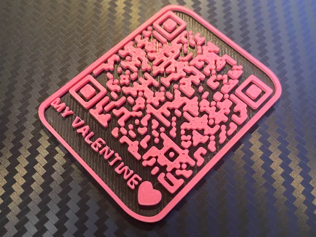 Love can fit into a single 3D QR-Code =)