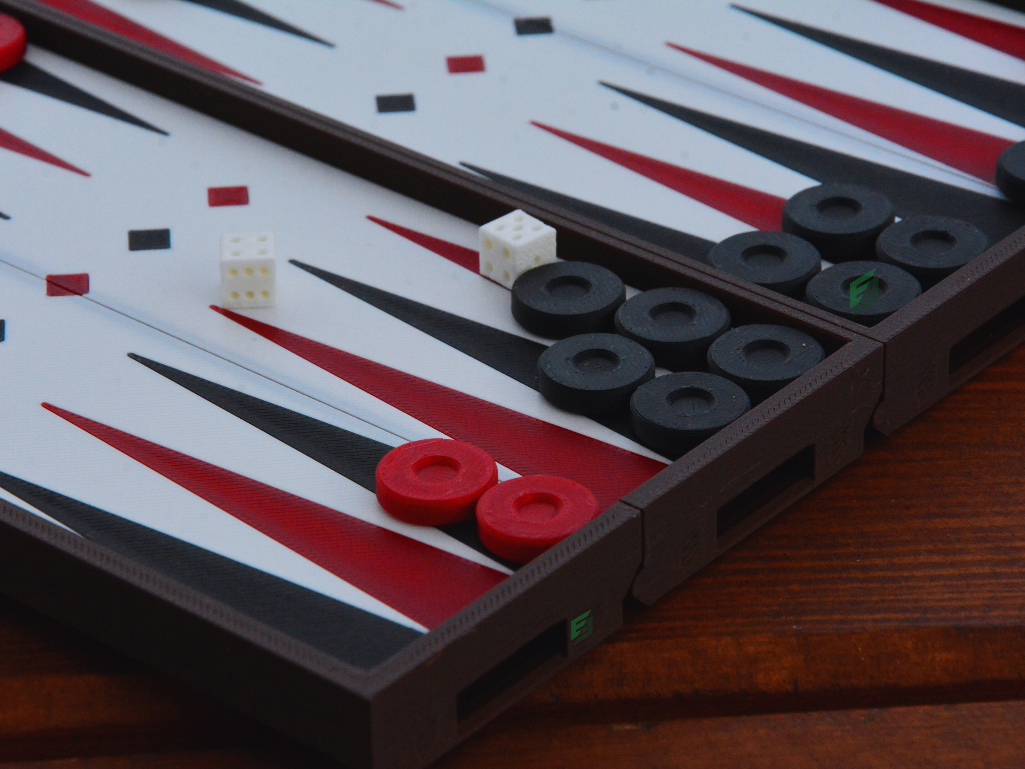 Miniatura 4 do modelo 3D Backgammon Voyage | Portable & Foldable