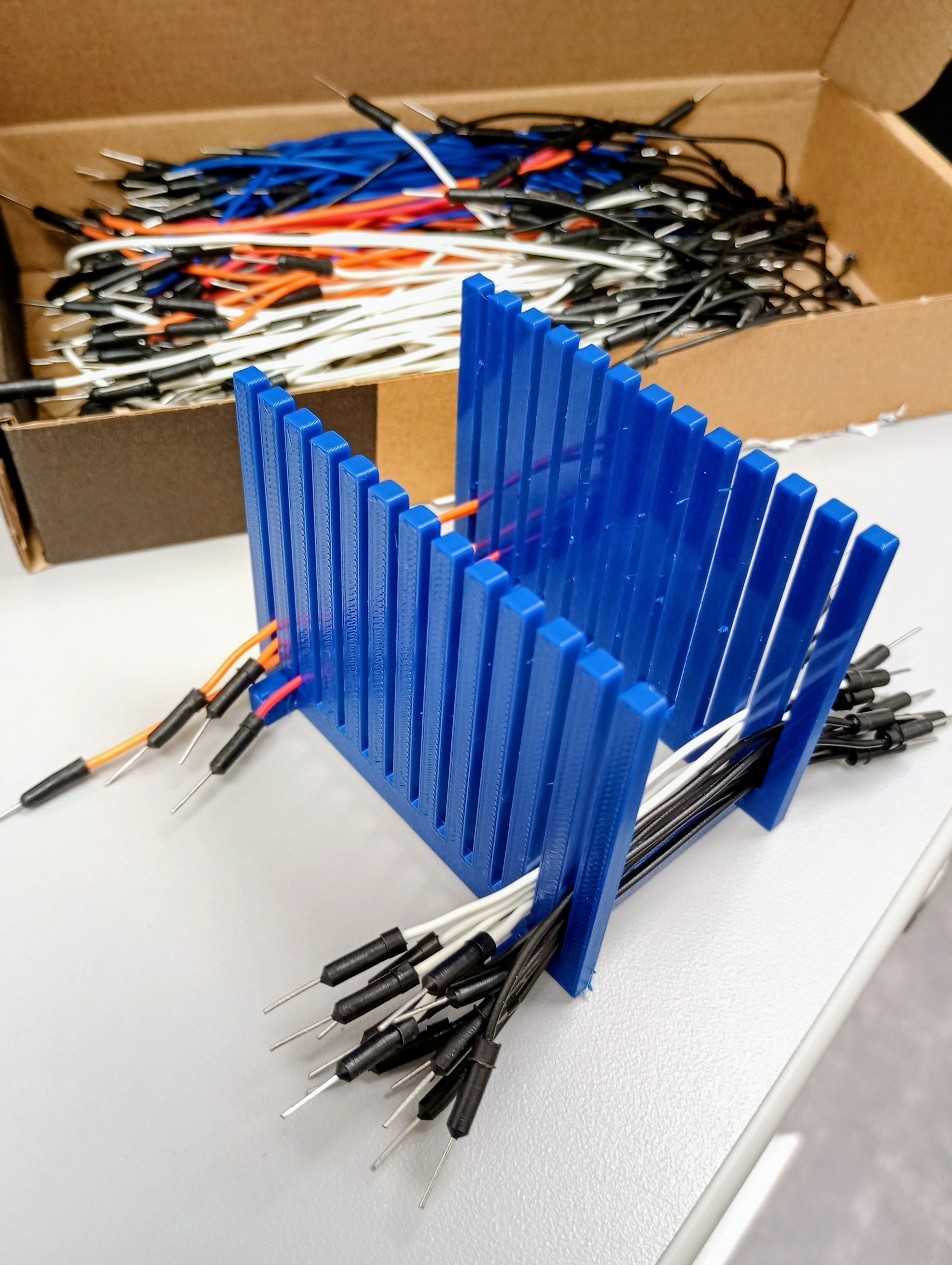 Short Jumper Cable Organizer