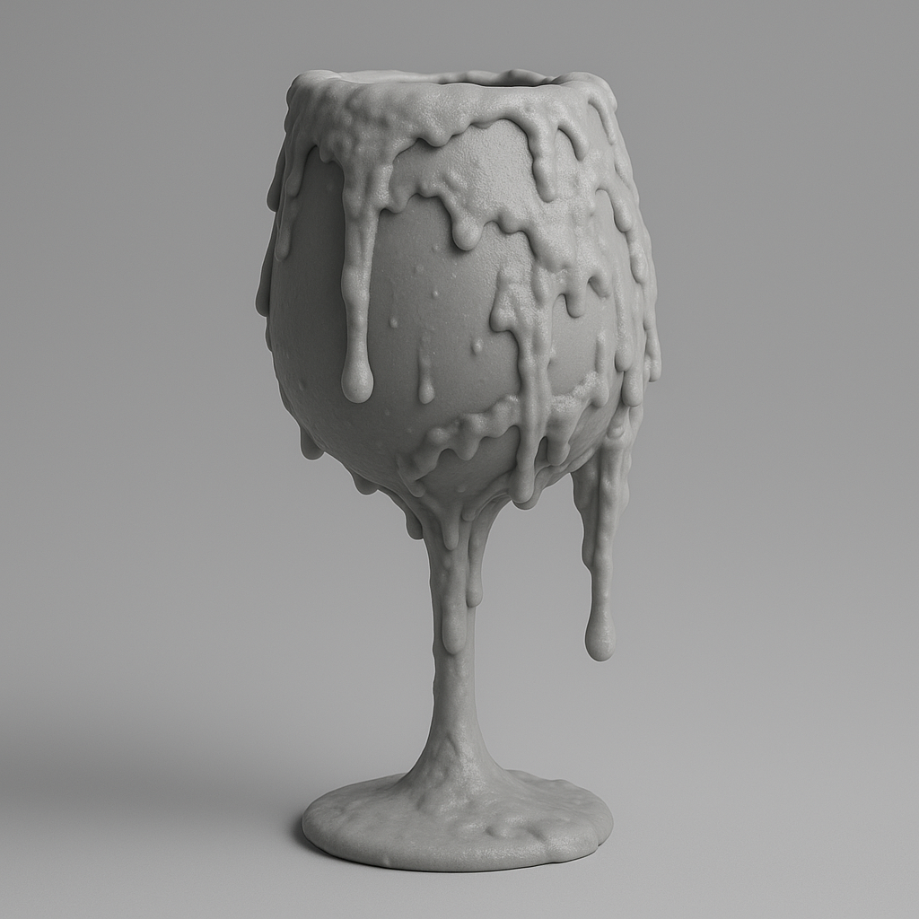 Wax glass