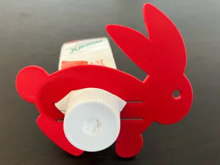 Easter Bunny Toothpaste Tube Squeezer // Osterhase Zahnpasta-Ausdrücker