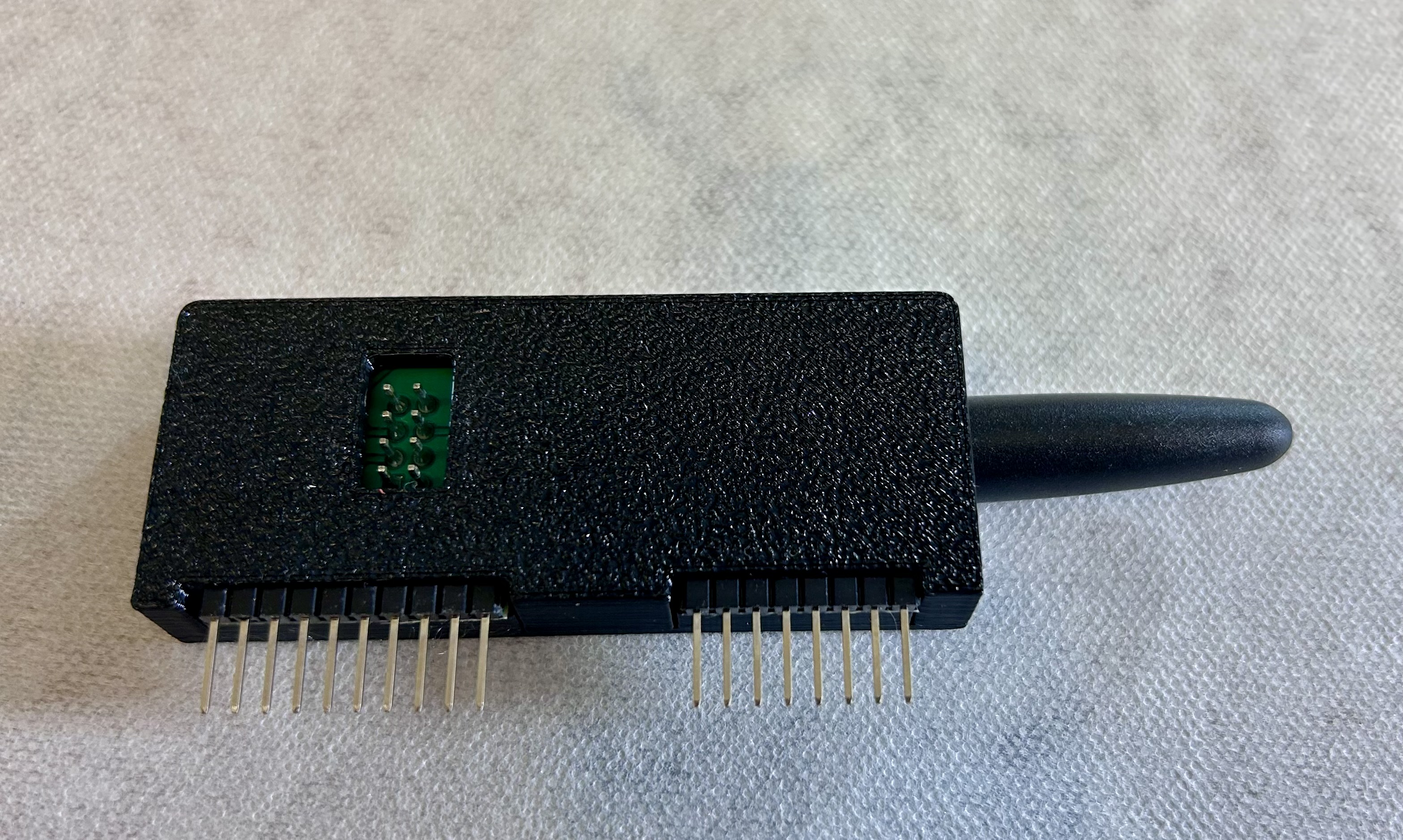 Remixed bottom case part for CC1101 Flipper adapter
