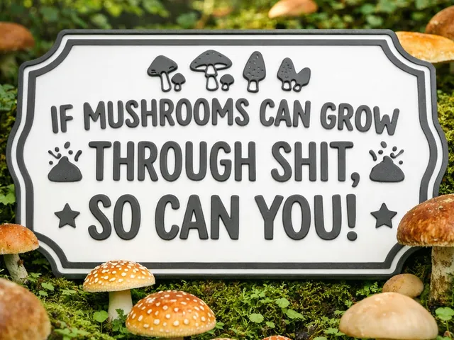 If mushrooms can grow...