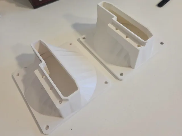 NVidia Tesla P40 & V100 funnel for 92mm fan
