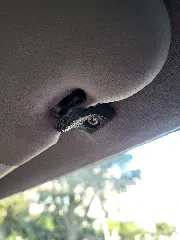 Mitsubishi Pajero Pinin sun visor clip