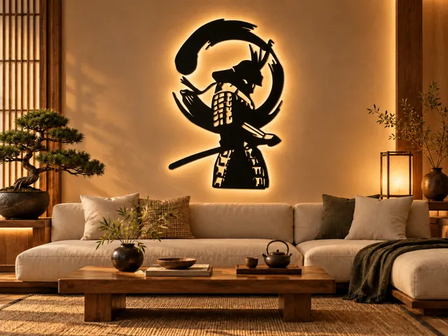 WallArt - Samurai Japan Warrior 004