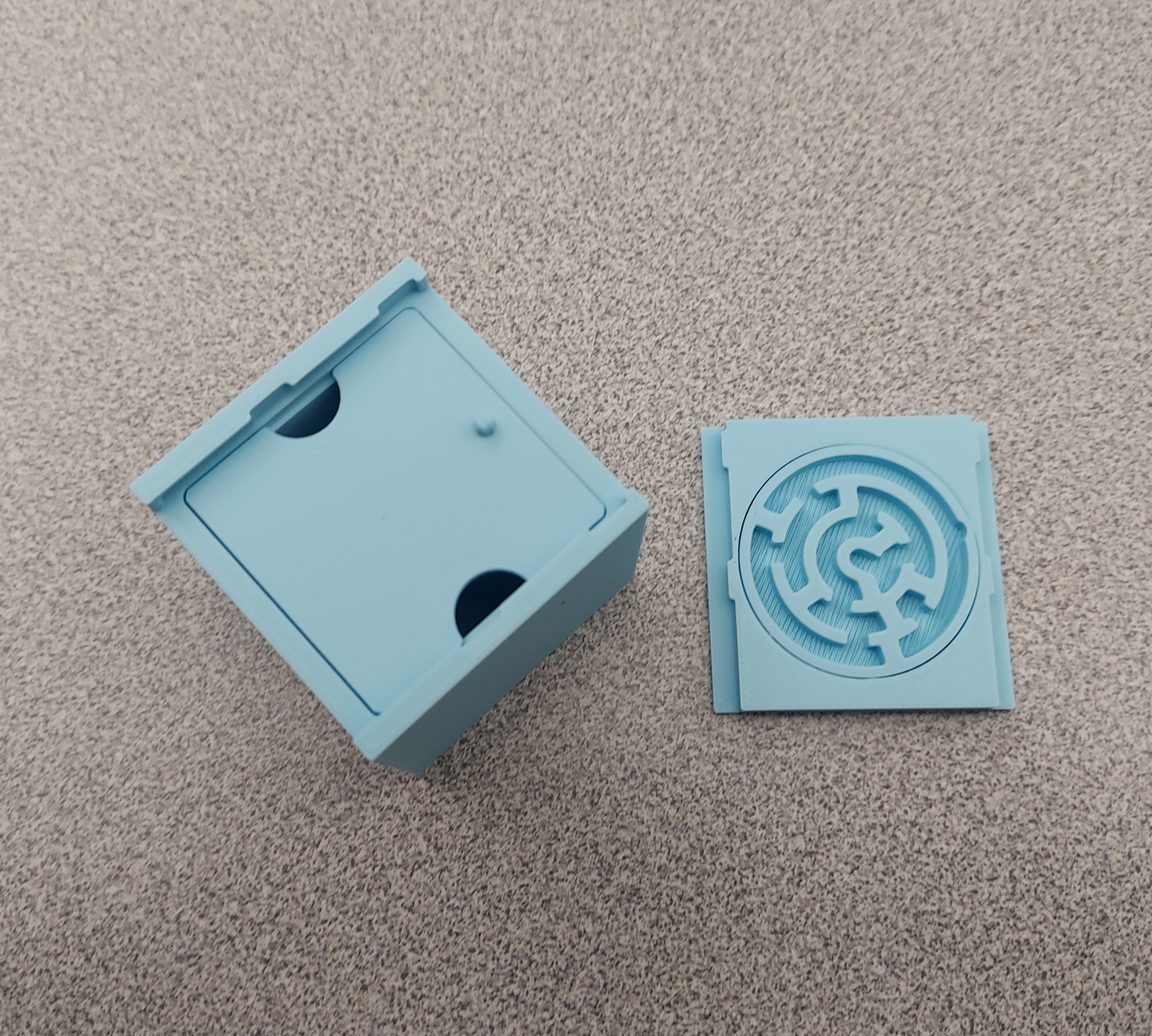 Miniatura 3 do modelo 3D Circle Maze Puzzle Box