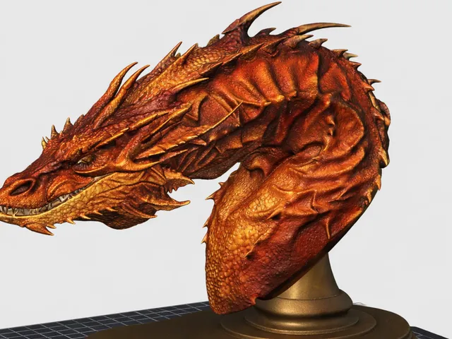 The Hobbit - Smaug the Terrible Bust