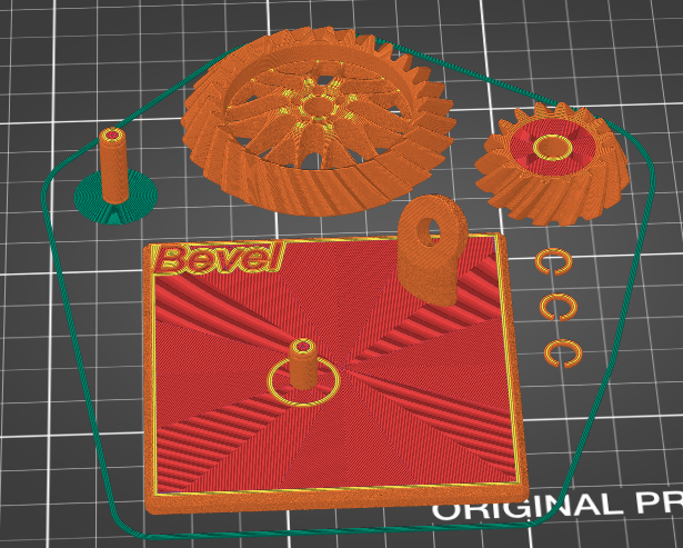 Bevel Gear Demo Card