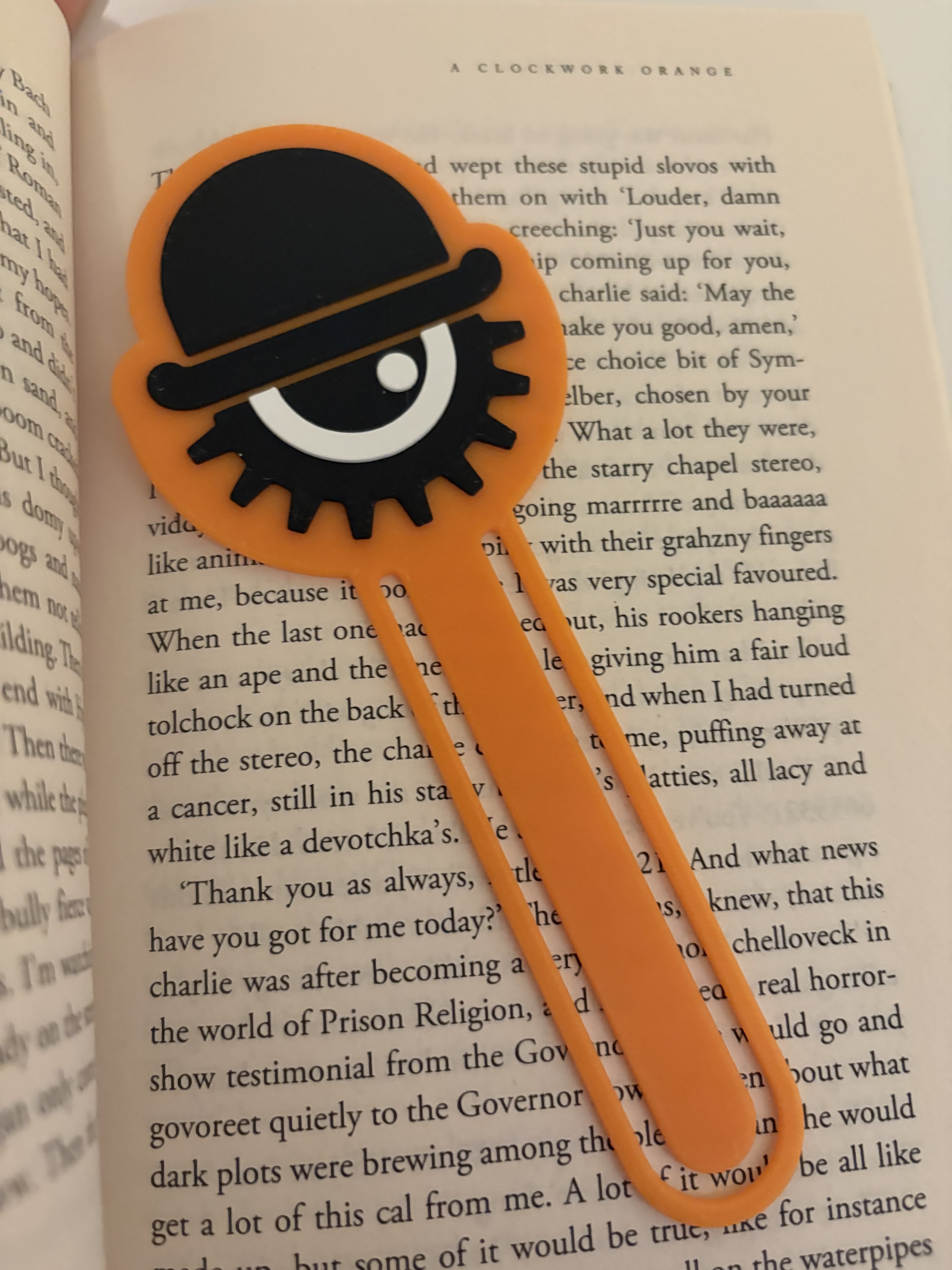 Miniatura 3 do modelo 3D A Clockwork Orange Bookmark