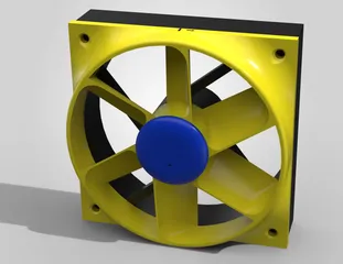 120 mm fan shroud for focusing airflow