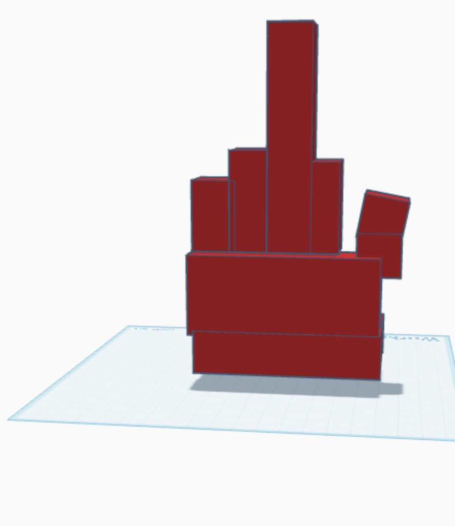 middle finger