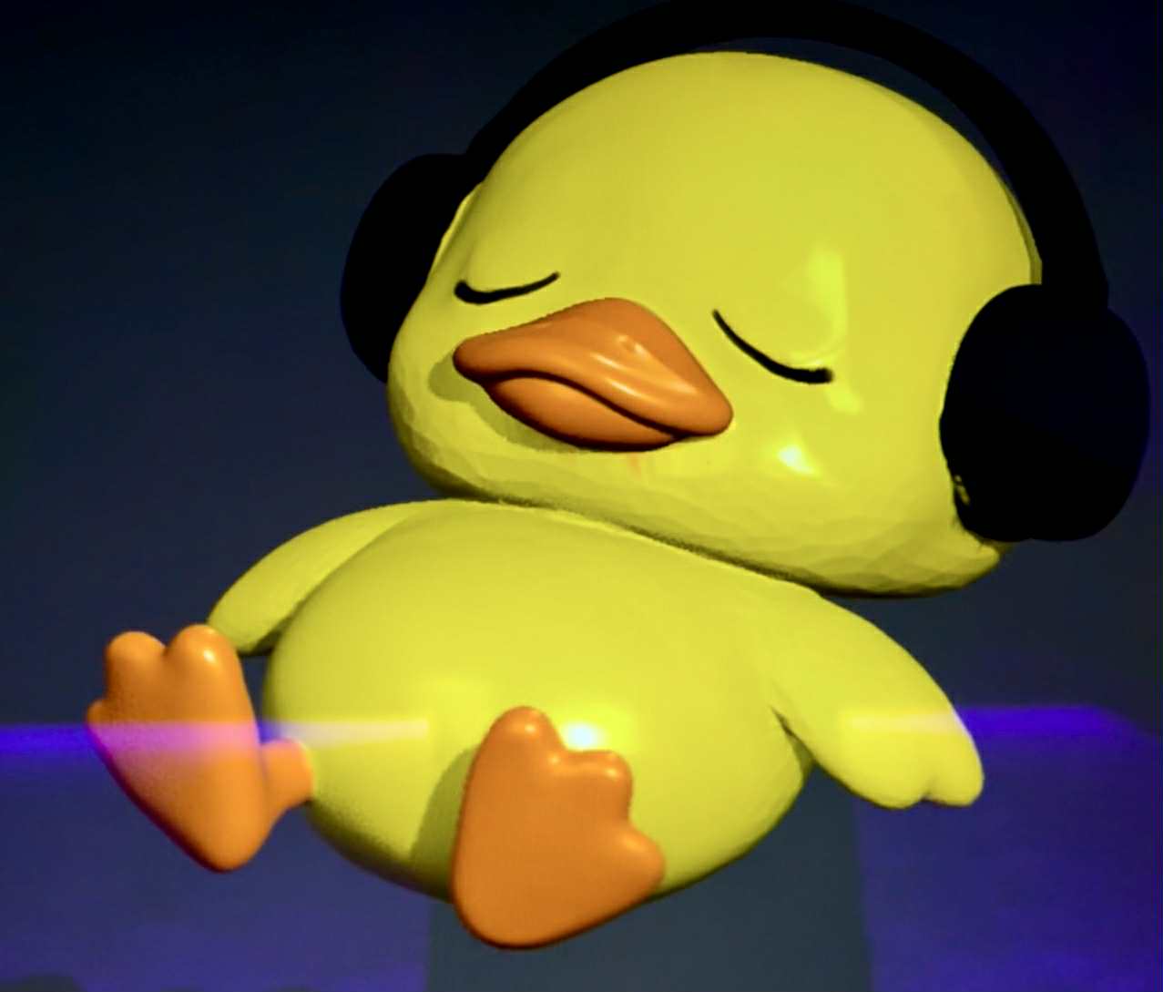 Miniatura 2 do modelo 3D Chill Duck