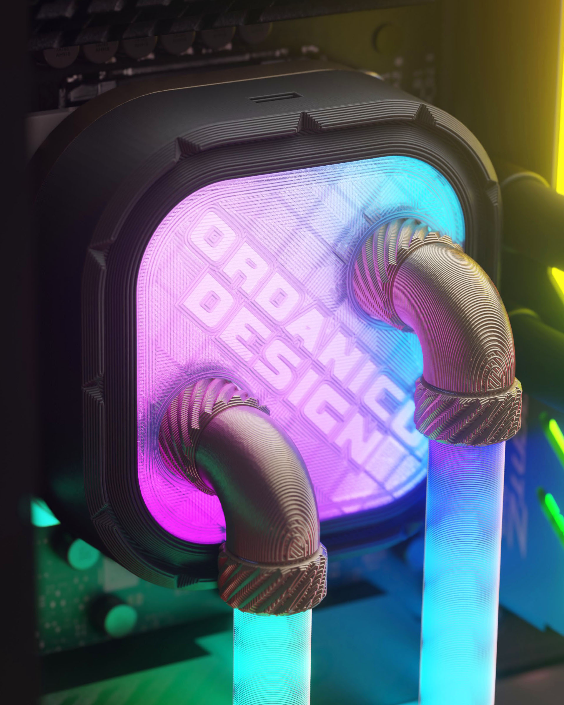 Corsair AIO Cooler Capswap module - Custom WaterCooling Loop