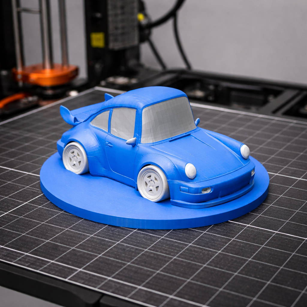 Crash derby tooned Porsche