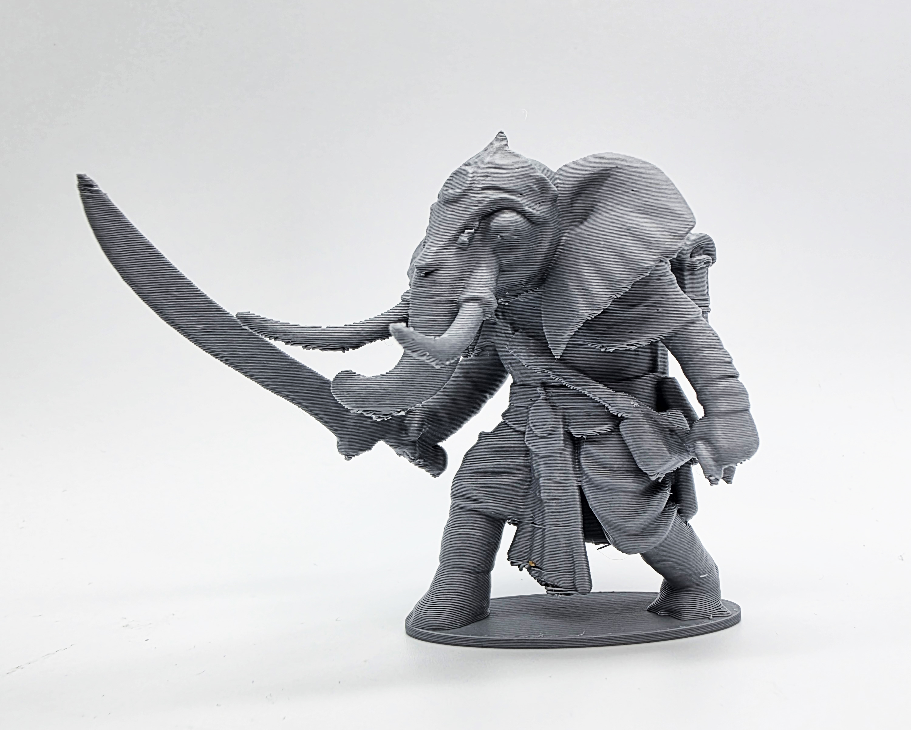 Elephant Warrior Miniature