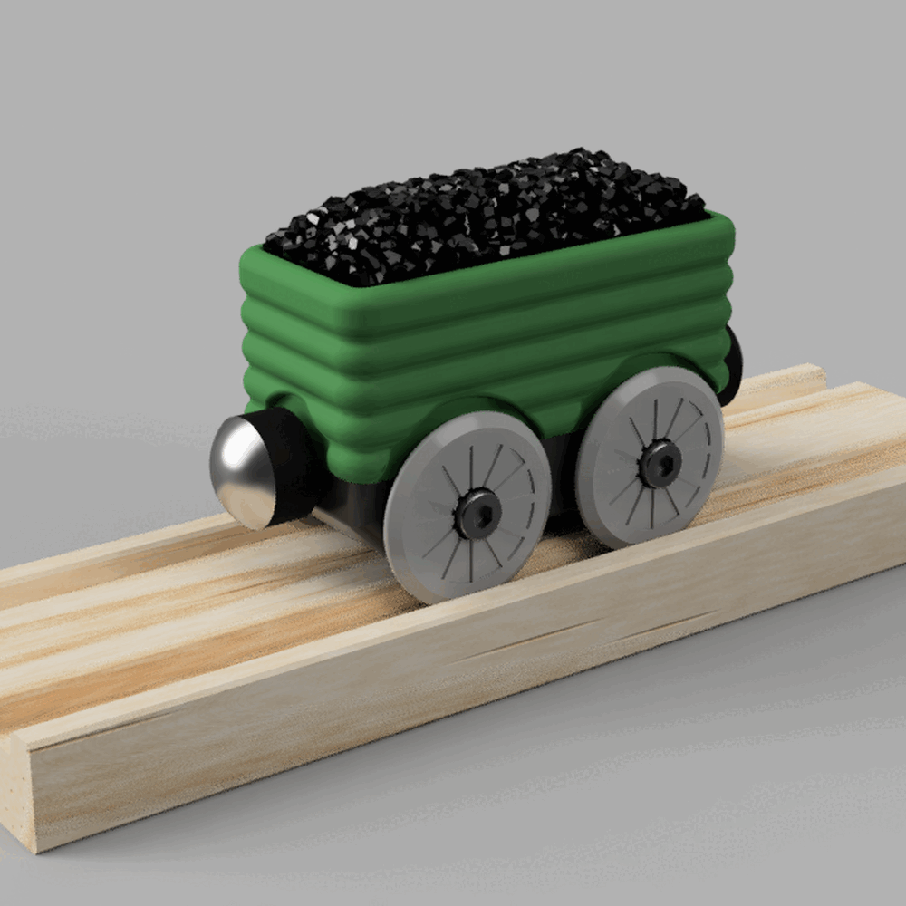 BRIO LIDL IKEA Train: BabyTrains MINI - Cargos cars and cargos (Nákladní vagóny a náklady) — thumbnail 4