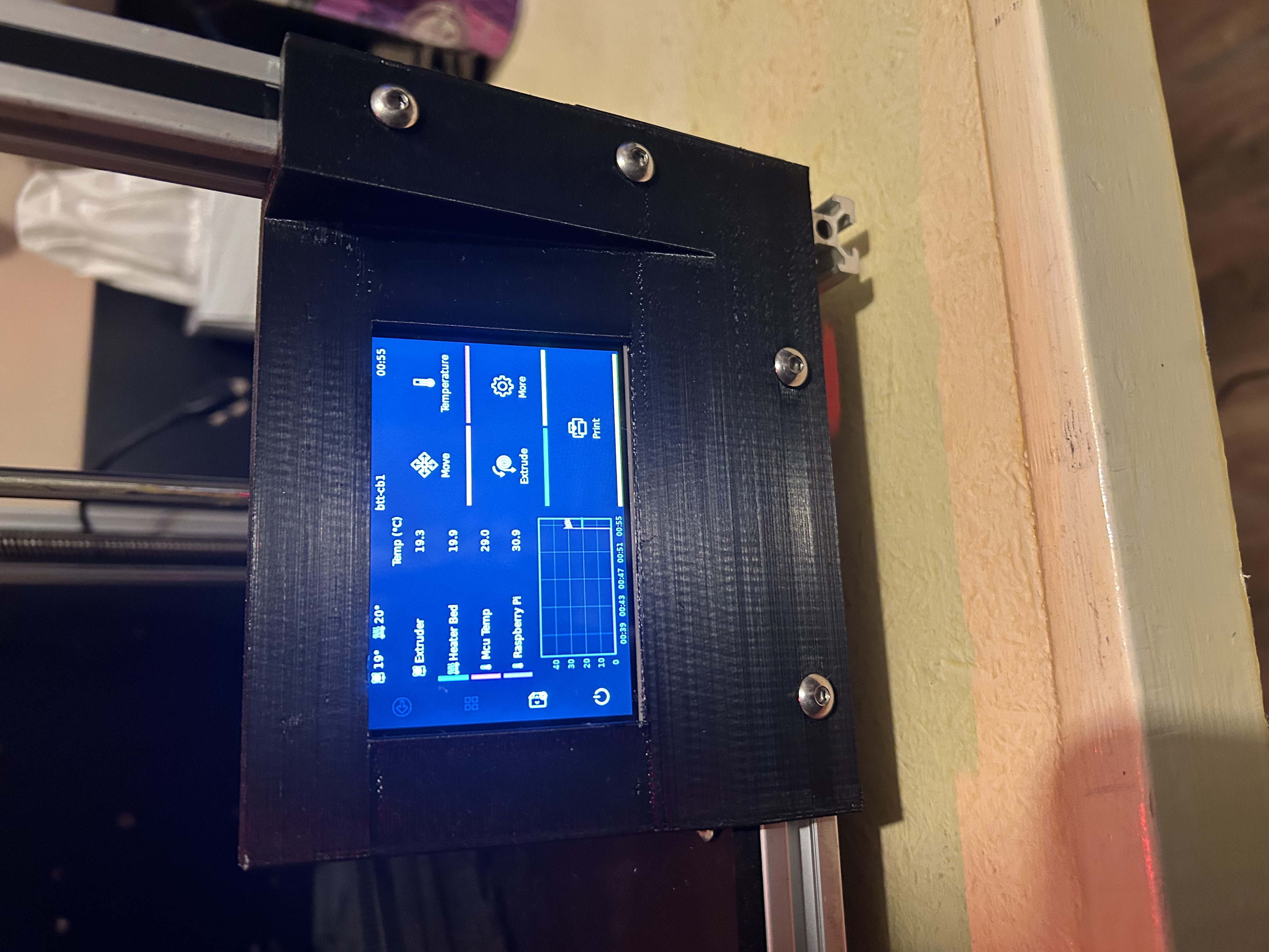 BTT TFT35 SPI Corner Mount