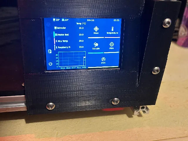 BTT TFT35 SPI Corner Mount