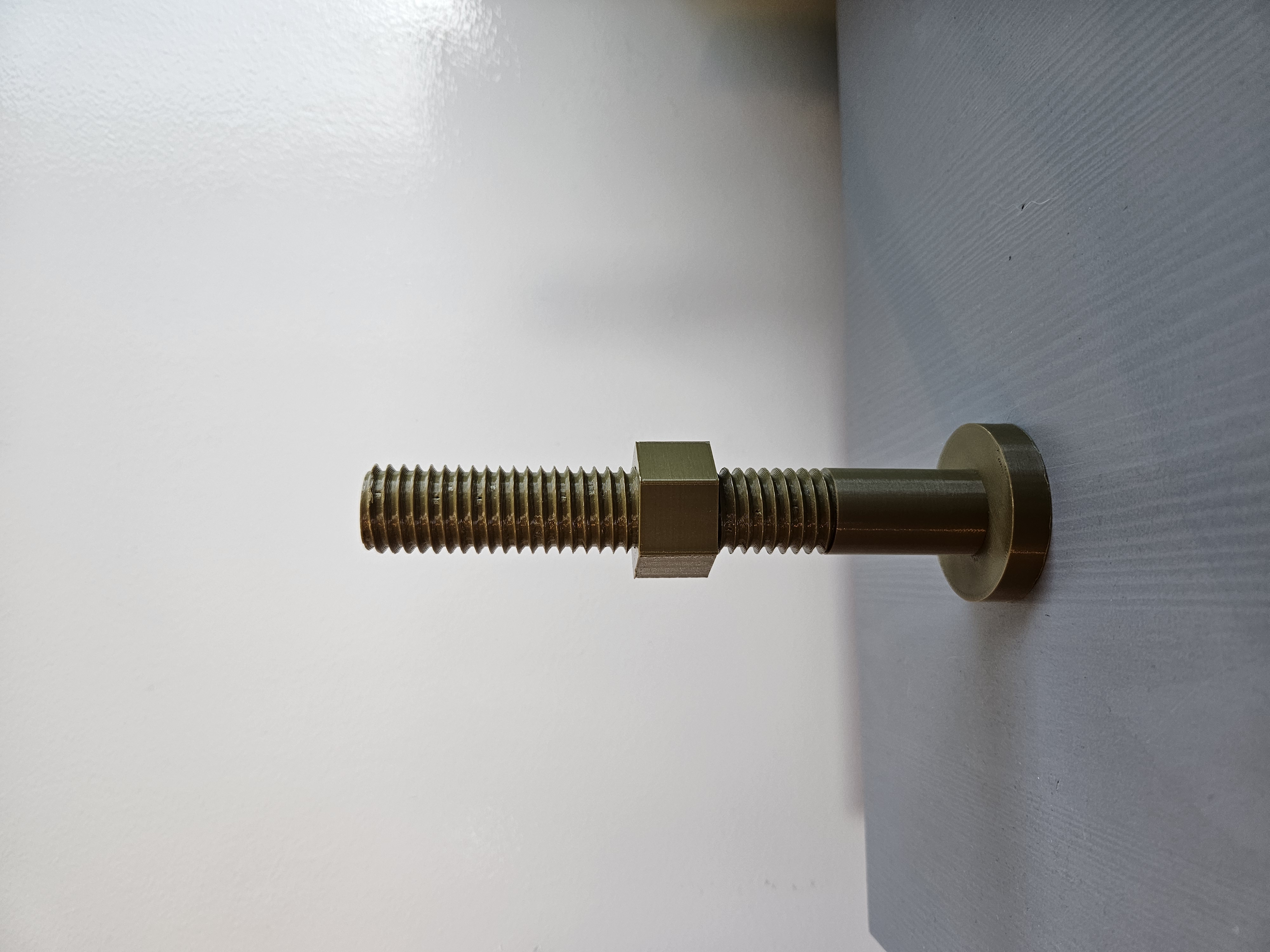 Screw and a bolt