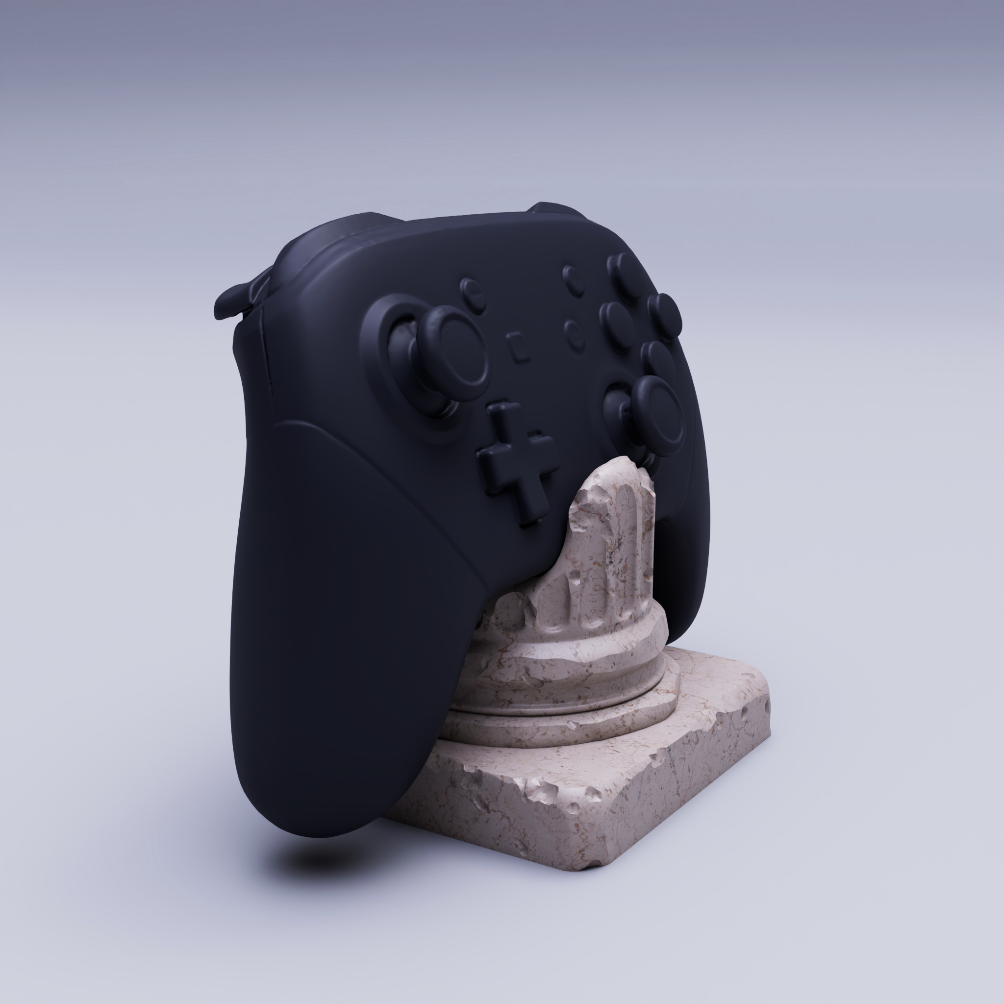 Miniatura 4 do modelo 3D Olympus Nintendo Switch Pro Controller Stand