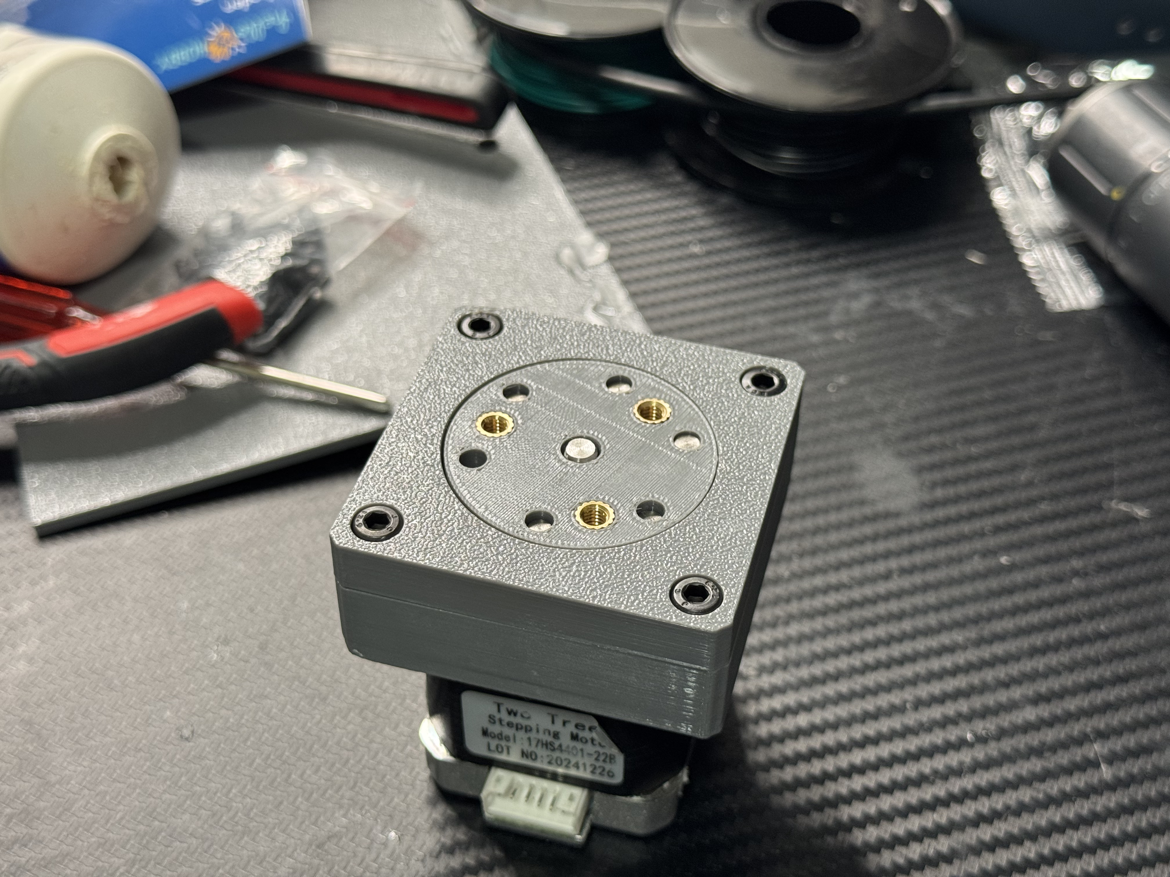 15:1 Low Profile Cycloidal Drive Gearbox for NEMA 17