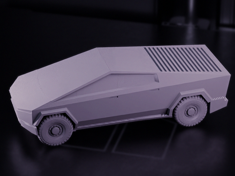 Tesla Cybertruck - Futuristic Electric Truck Model