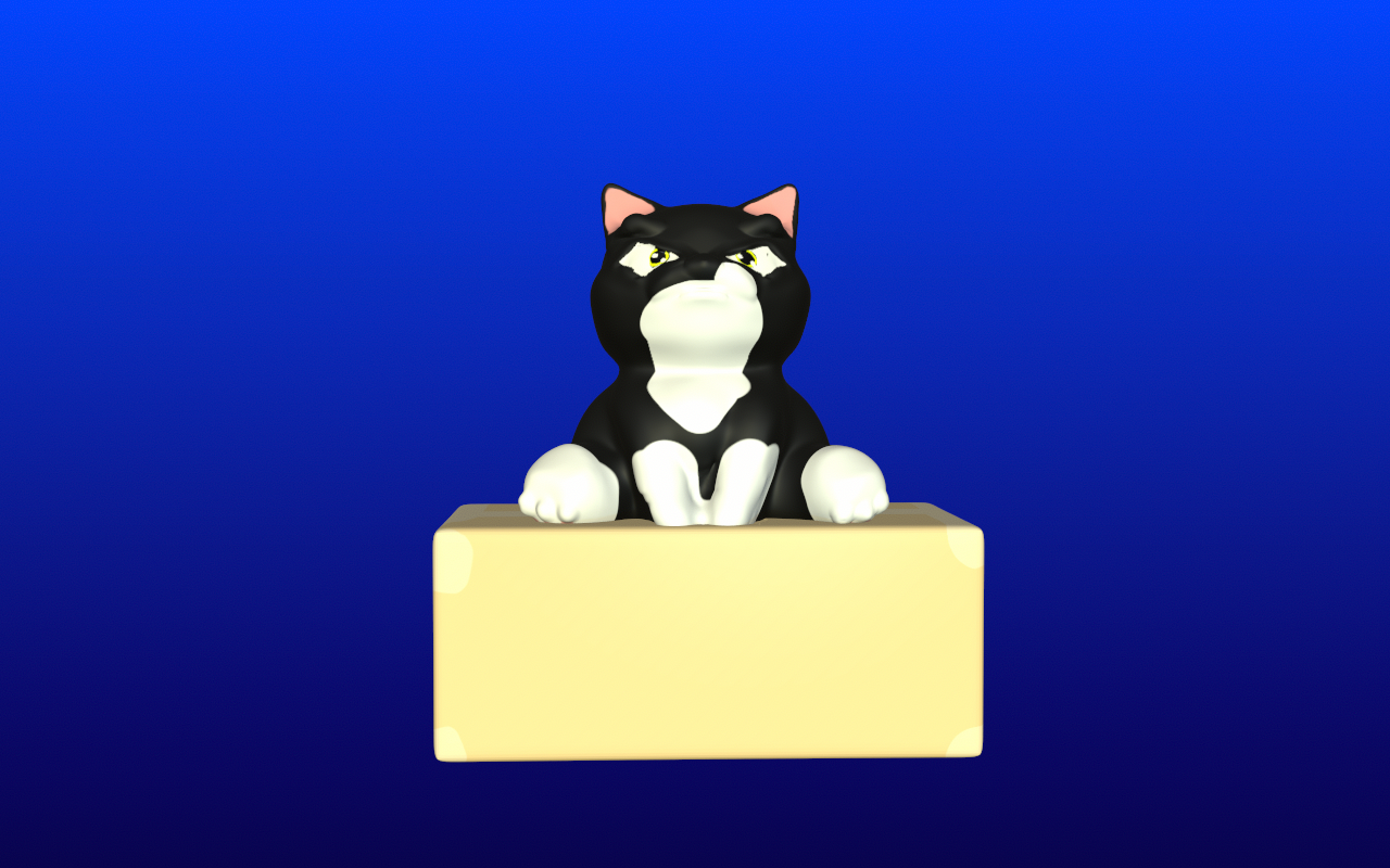 My cat Einstein
