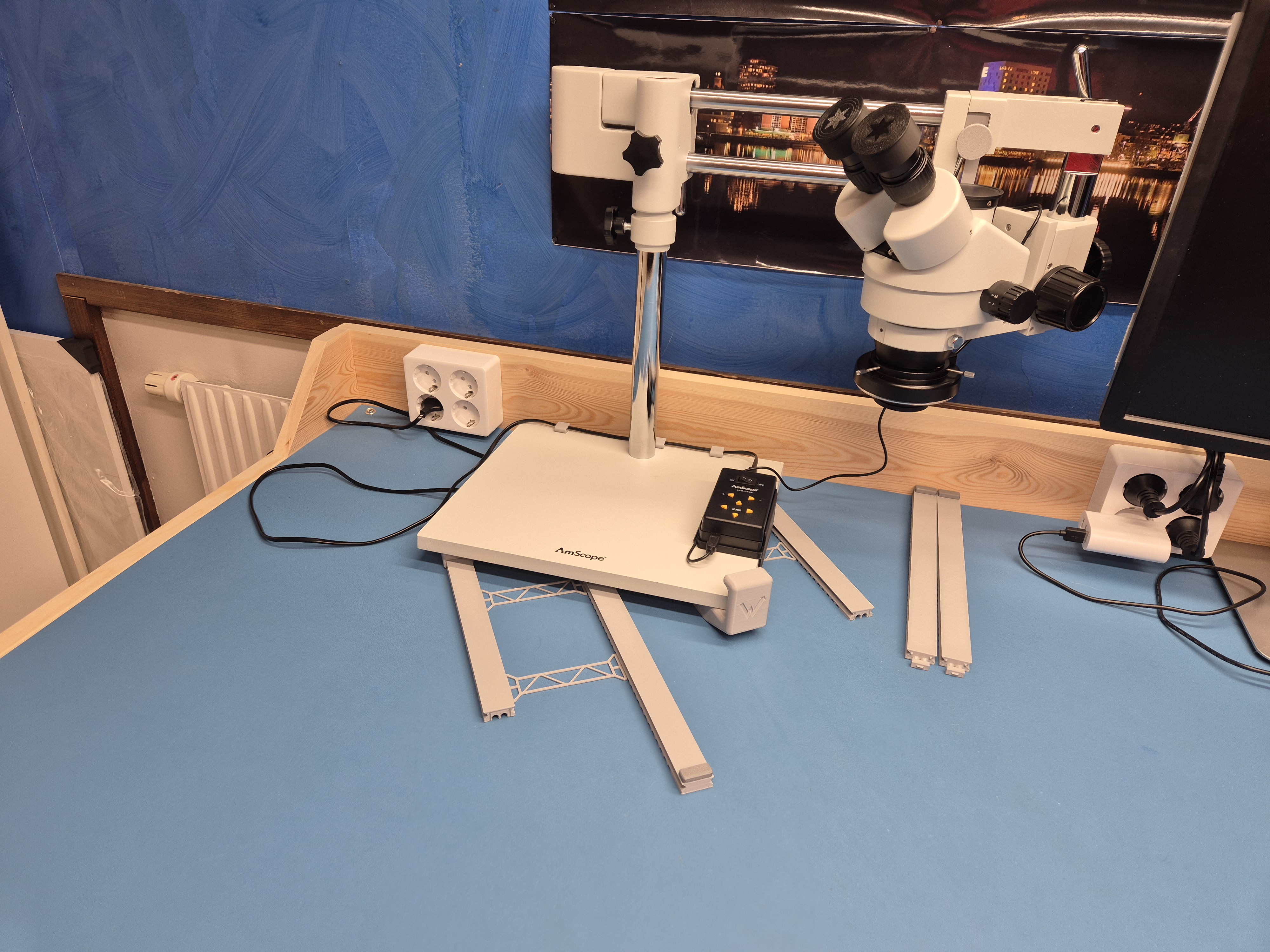 Miniatura 6 do modelo 3D AmScope Linear Rails
