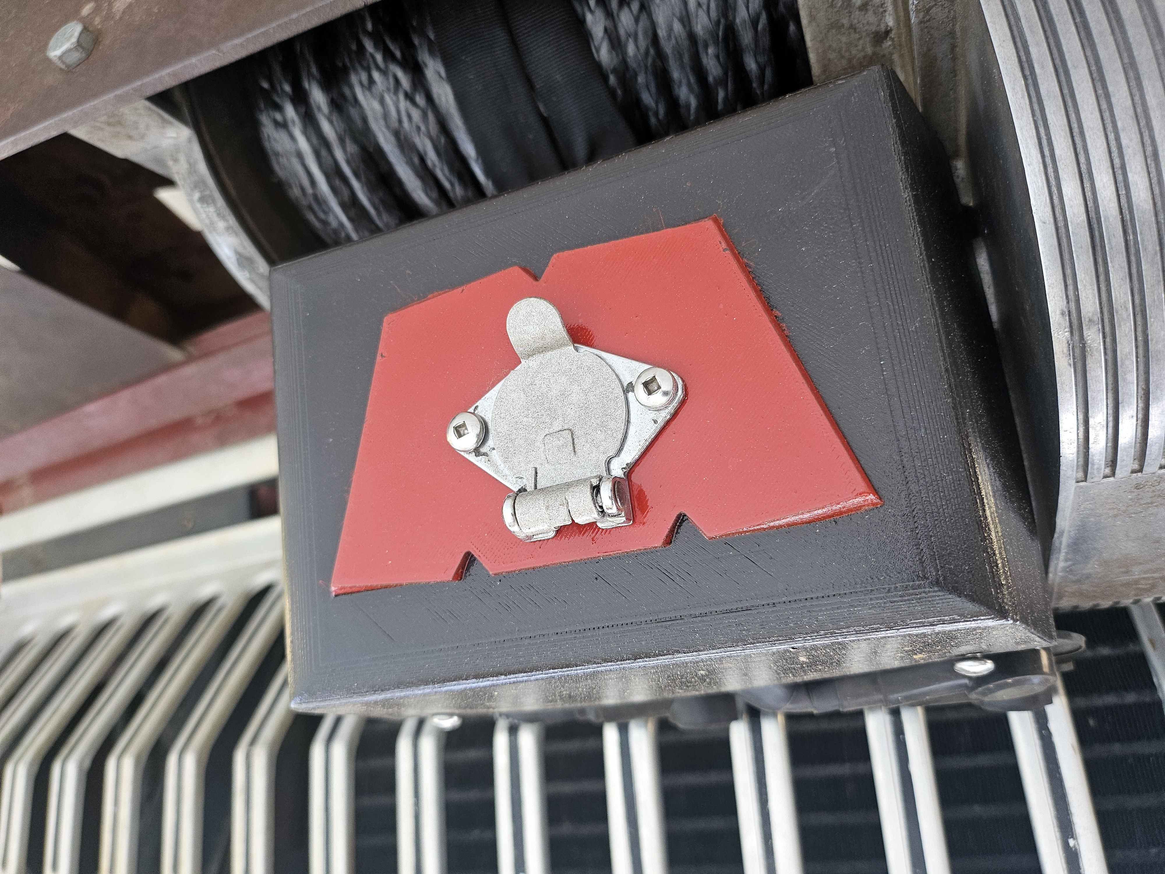 Warn Winch solenoid cover
