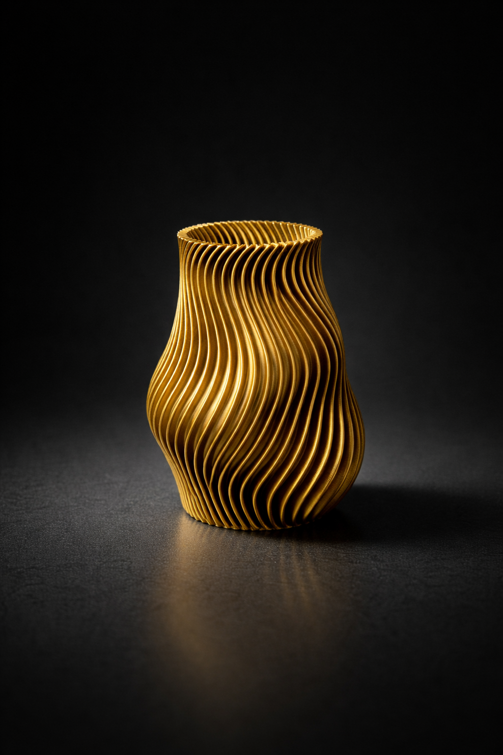 Twisted Spiral Vase – Modern Parametric Design