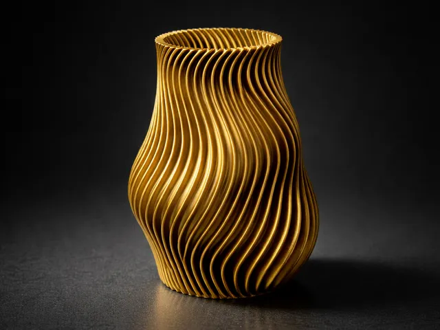 Twisted Spiral Vase – Modern Parametric Design