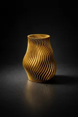 Twisted Spiral Vase – Modern Parametric Design