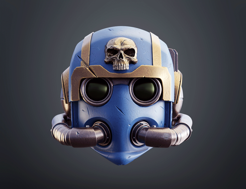 Tempestus Scions Helmet and Masks — miniatura 3