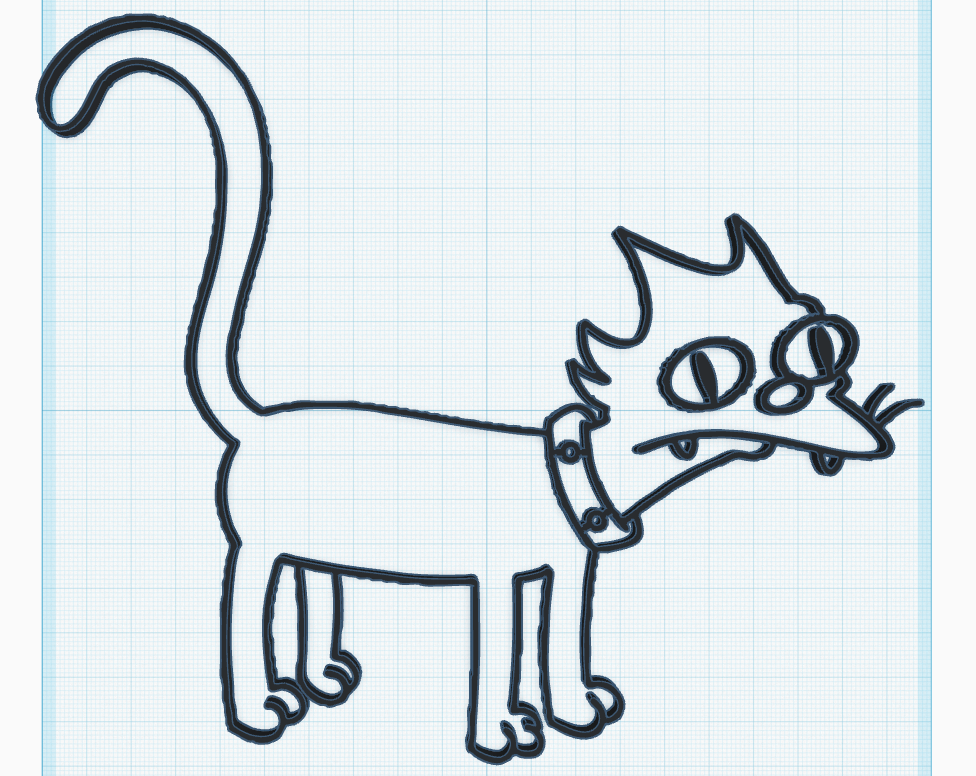 Snowball  "The Simpsons" Cat