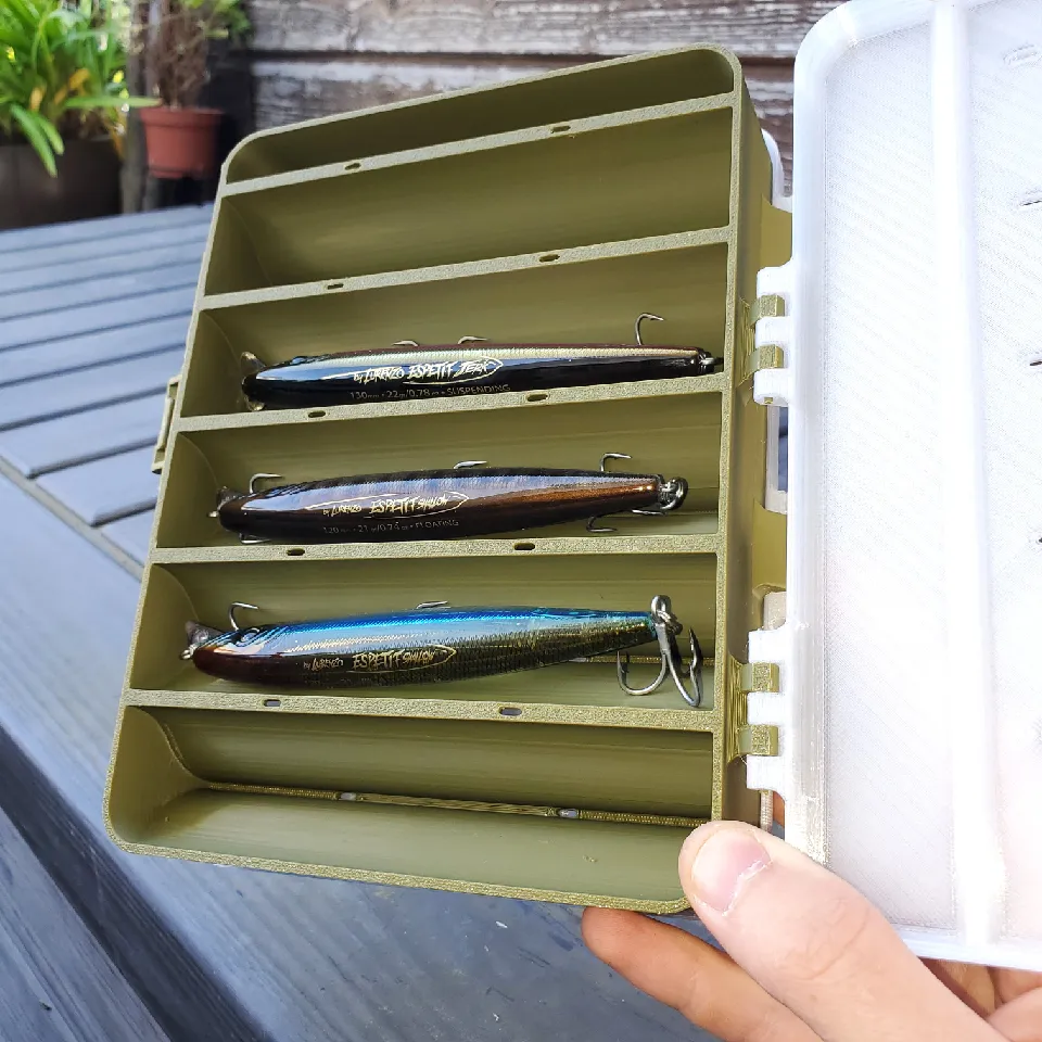 Fishing Lure Box by 3DMadeByLouis | Download STL model