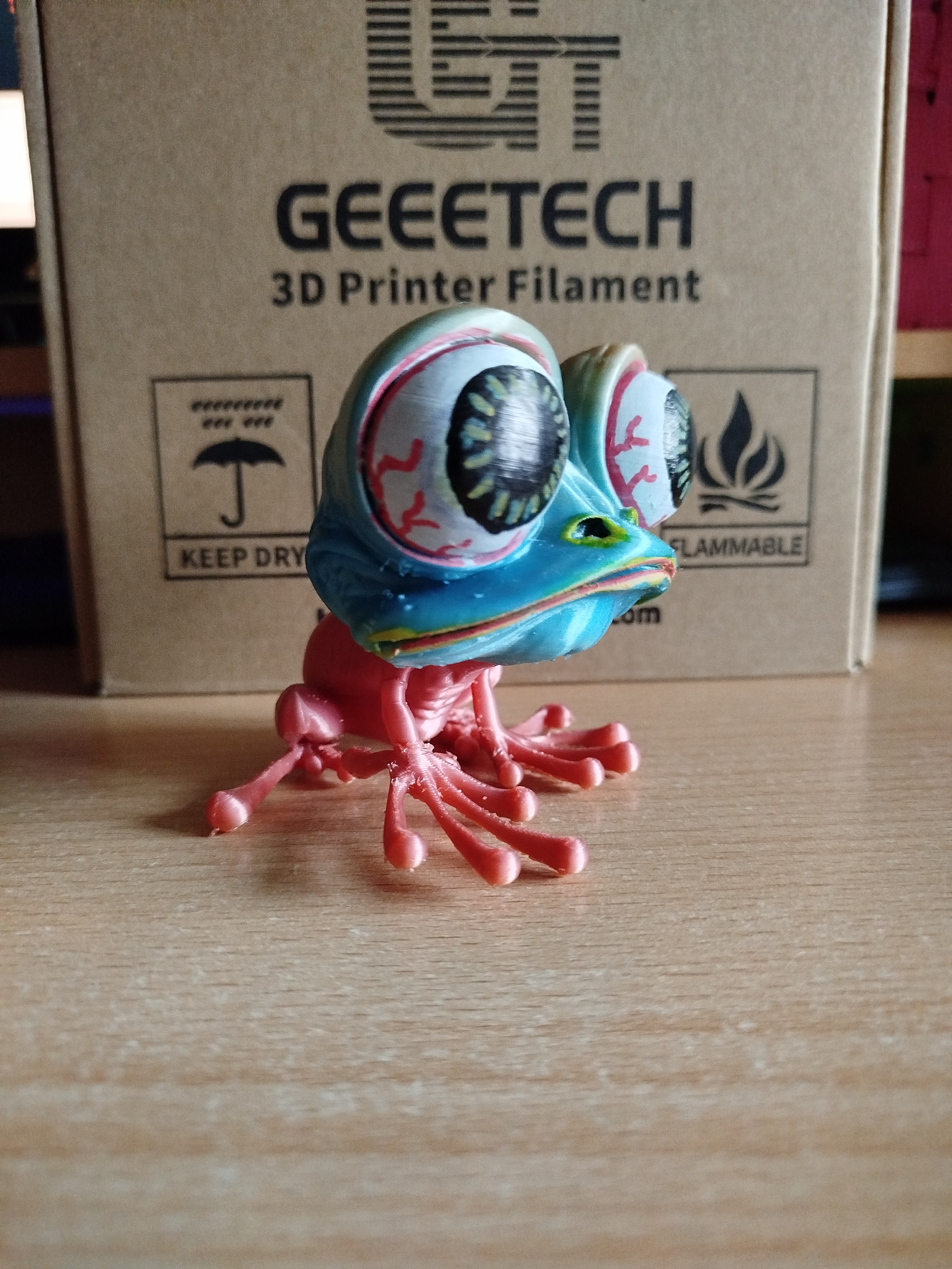 Miniatura 3 do modelo 3D Cute frog
