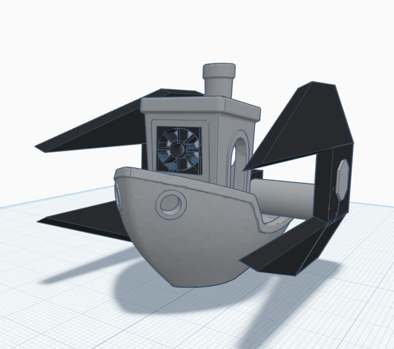Benchy the Tie-Interceptor