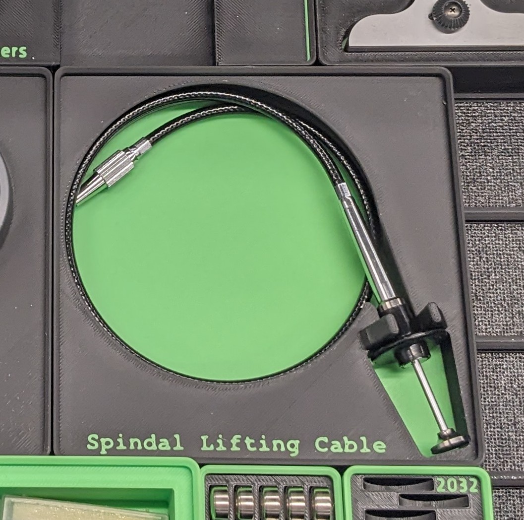Spindal Lifting Cable Gridfinity