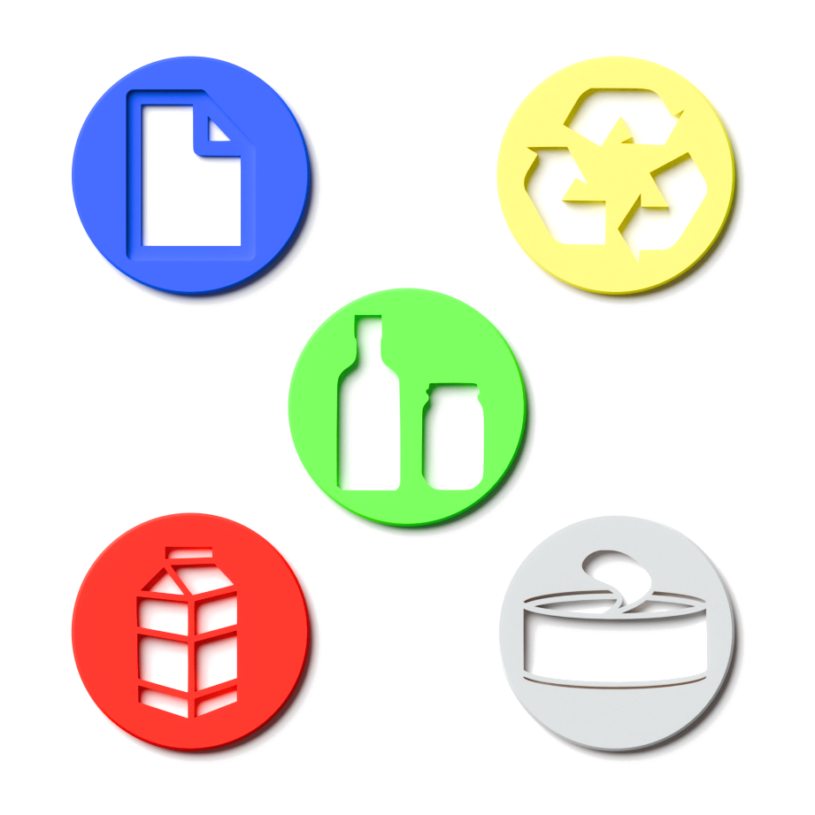 IKEA Hållbar recycling labels