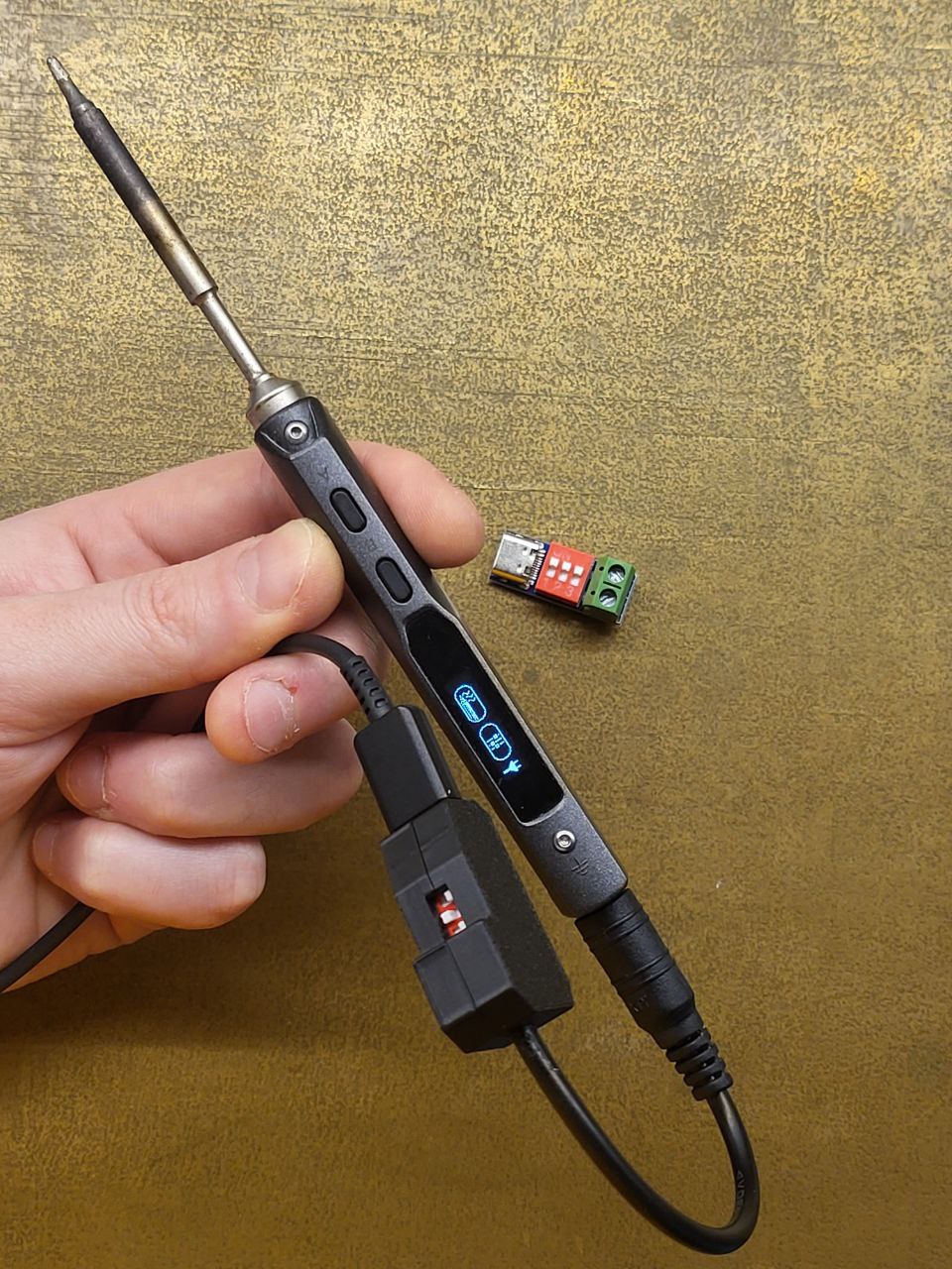 USB-C PD Trigger Case for TS100 & DIY Projects