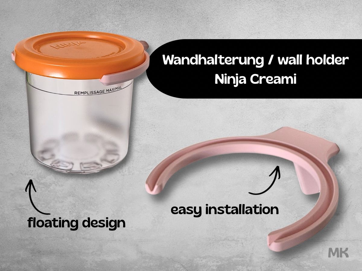 Wall mount for Ninja Creami cup