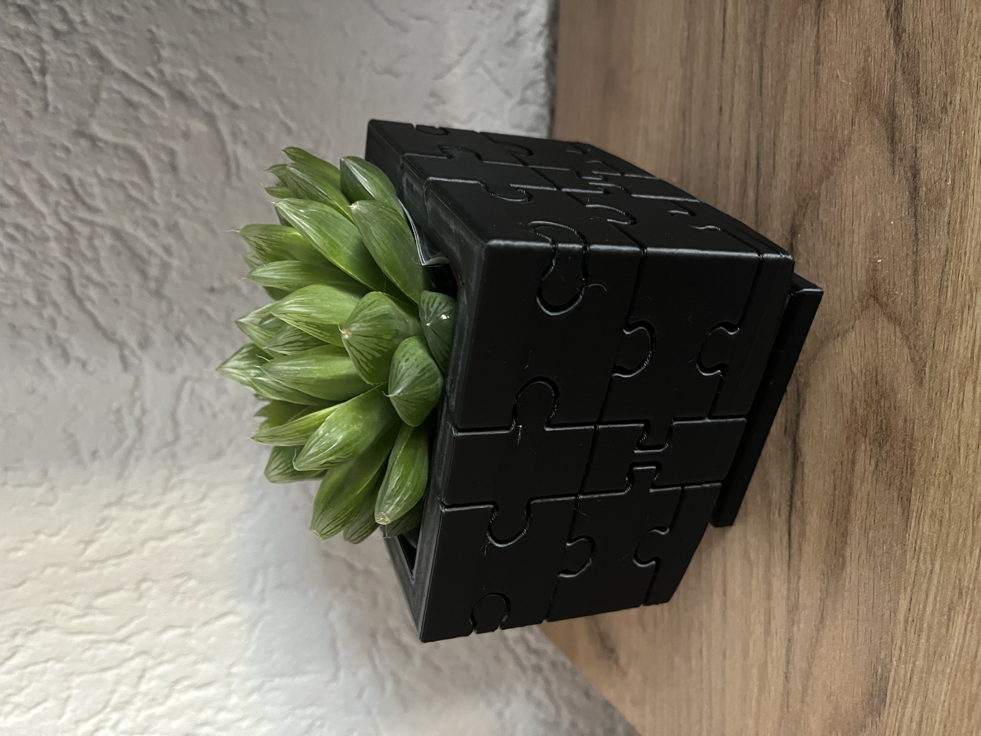 Puzzle Cube Planter