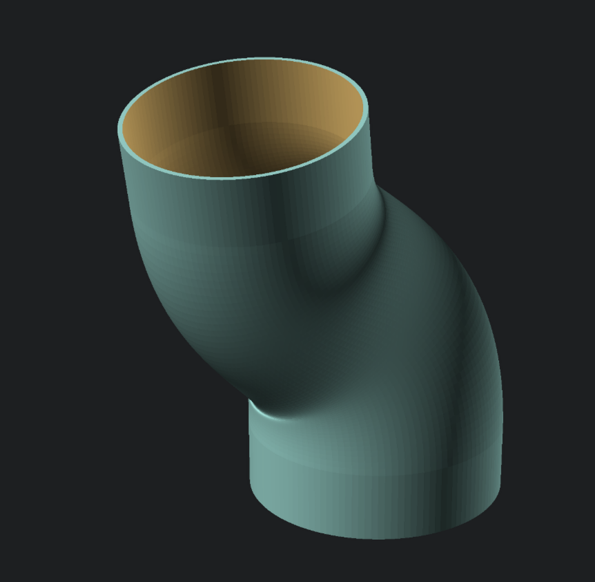 MatrixFlow: Universal Parametric Duct Adapter — miniatura 3