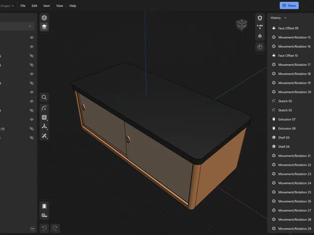 Sliding Cabinet Drawer