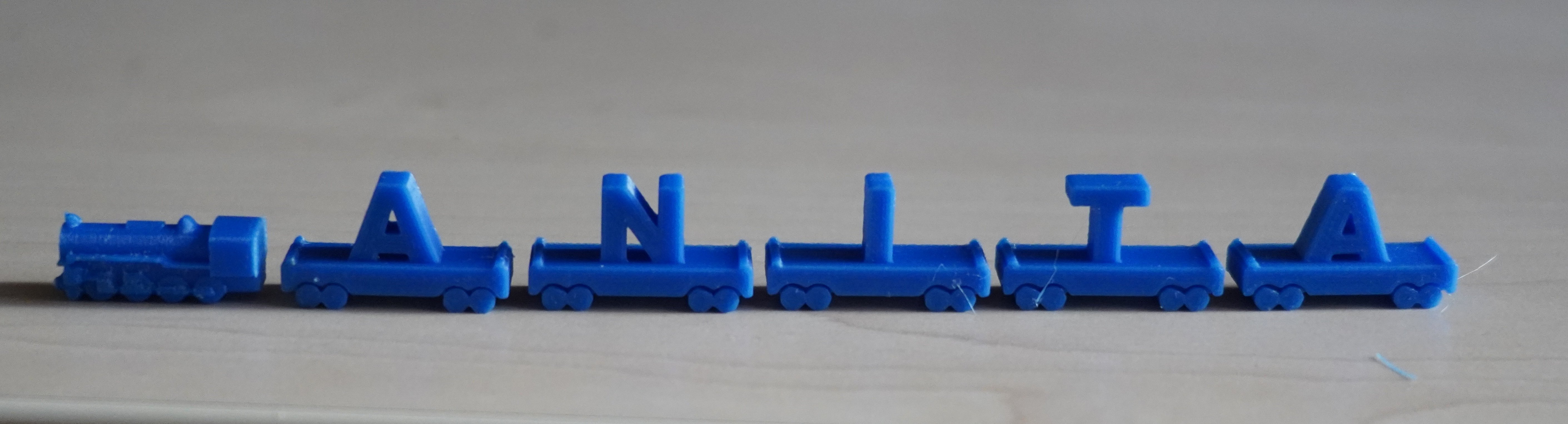 Ticket To Ride Customizable Letter Train Car