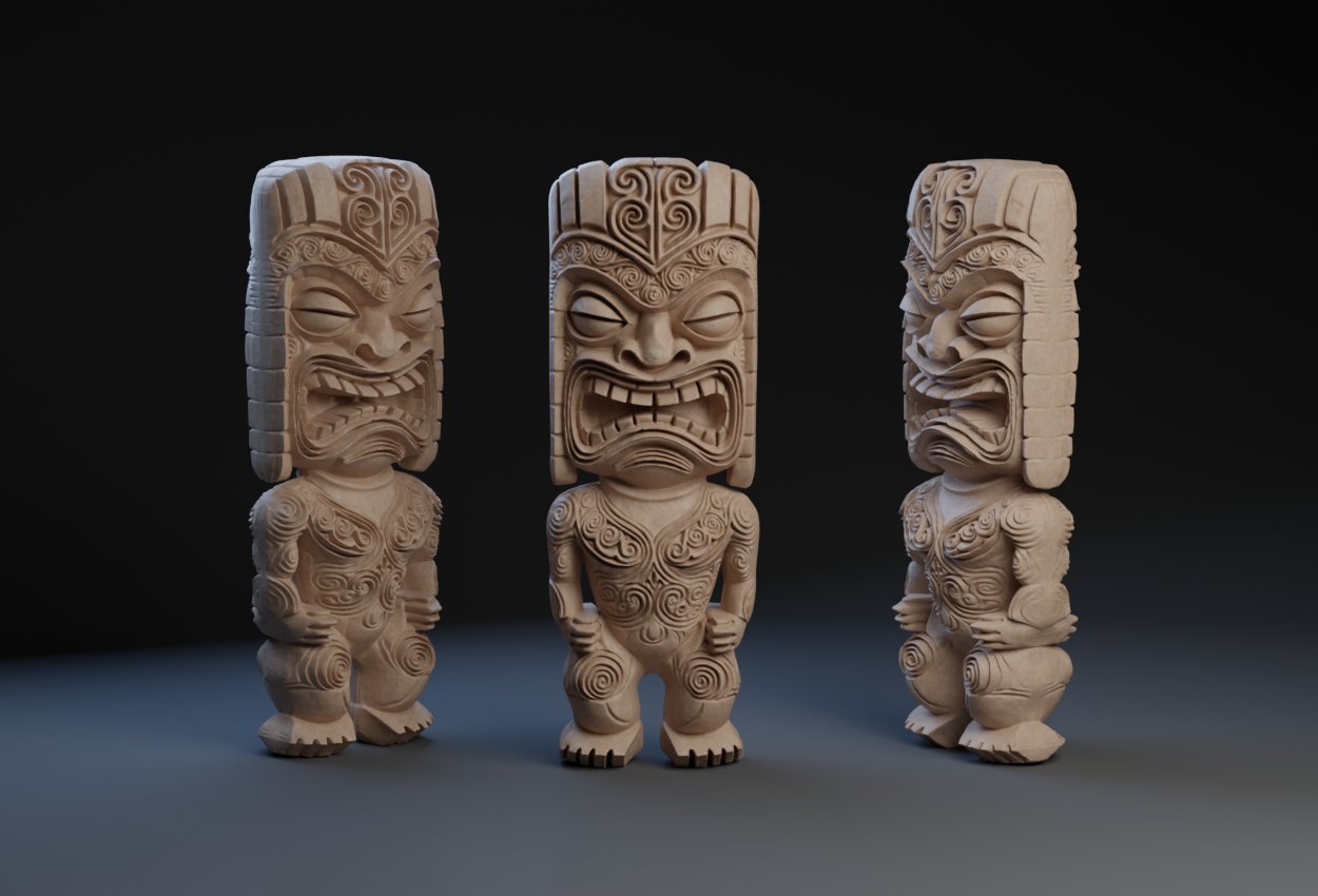 Tiki Statue