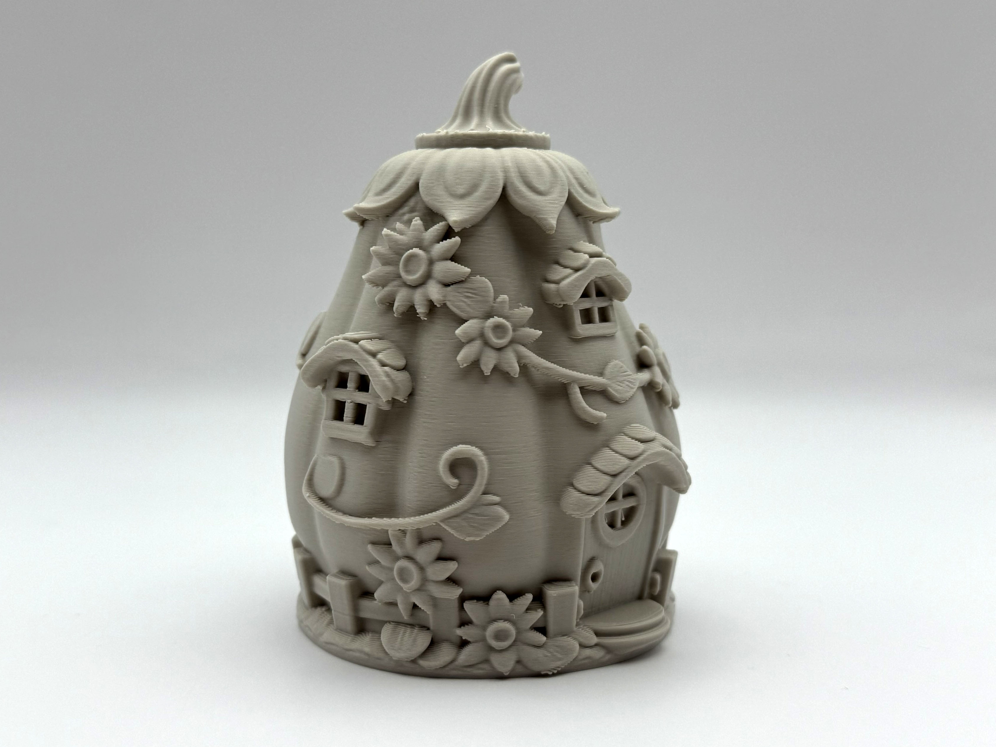 Sunflower Fairy House